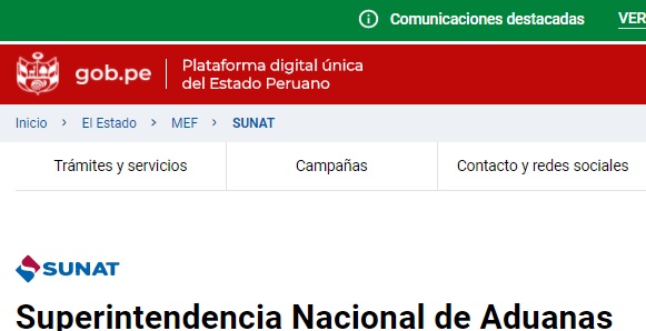 Nuevo Portal de Sunat